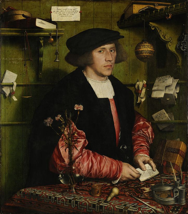 Hans_Holbein der Jüngere Der Kaufmann Georg Gisze